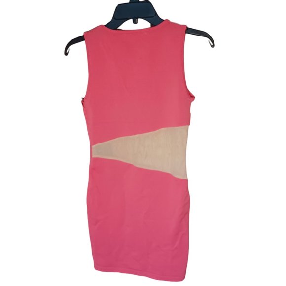 WOW Couture Pink Bodycon Dress Size Small NWT - Picture 2 of 4